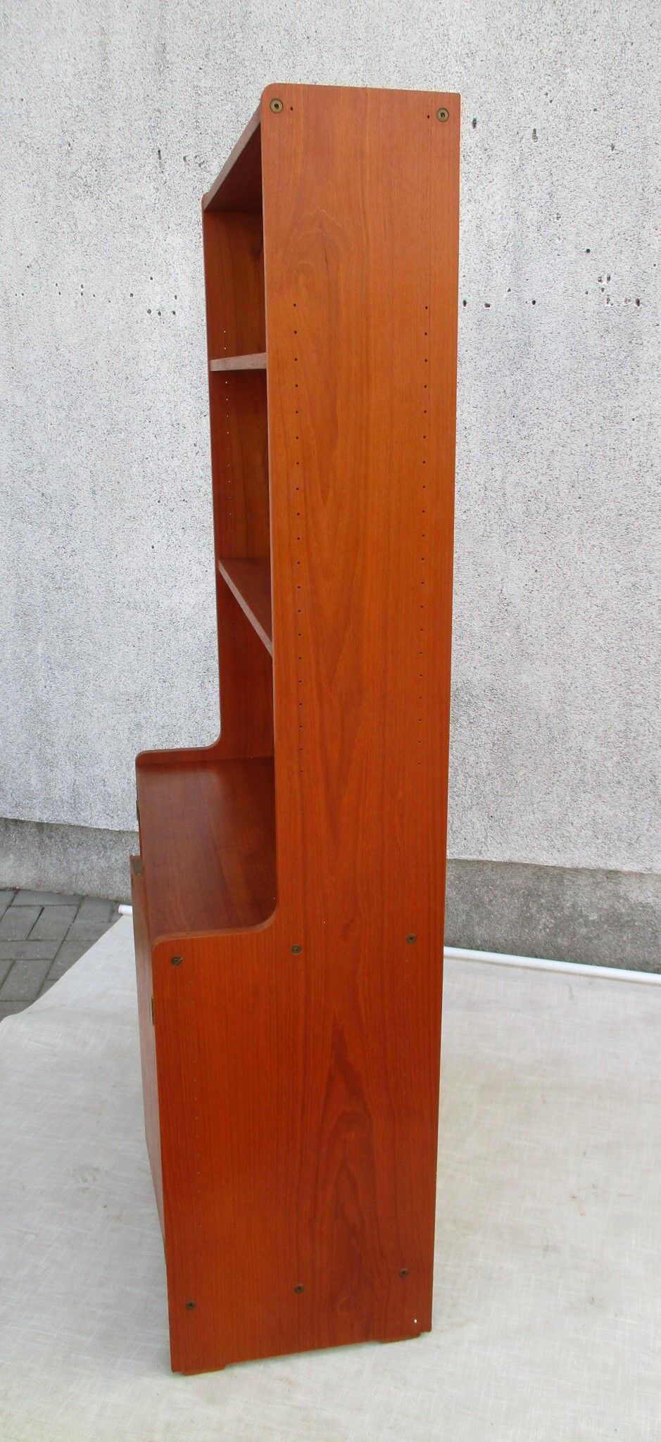 Wooden bookcase, 1960s, set of 2