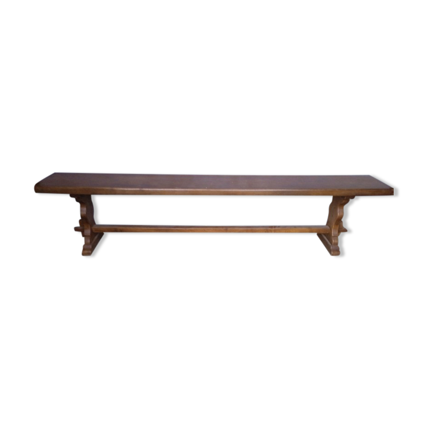 Solid bench 2 meters period 1960