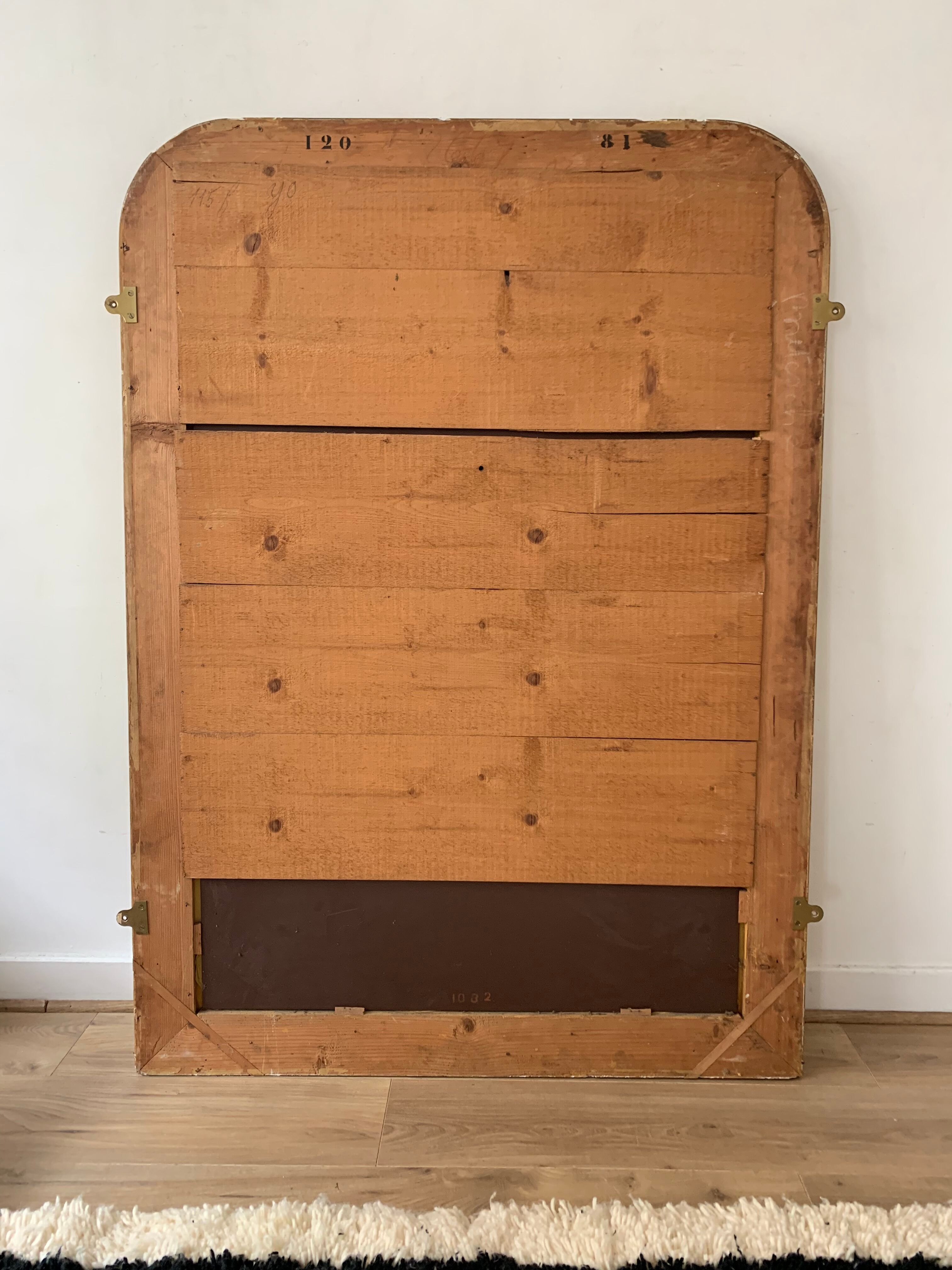 Large mirror Louis Philippe 102x140cm