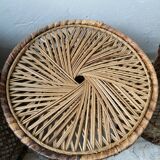 Vintage wicker basket