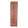 1970s Vintage Turkish Hand-Knotted Wool Cotton Red Runner Rug 83x314