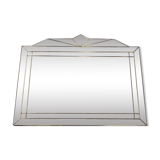 Italian design milked gold mirror