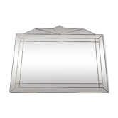 Italian design milked gold mirror