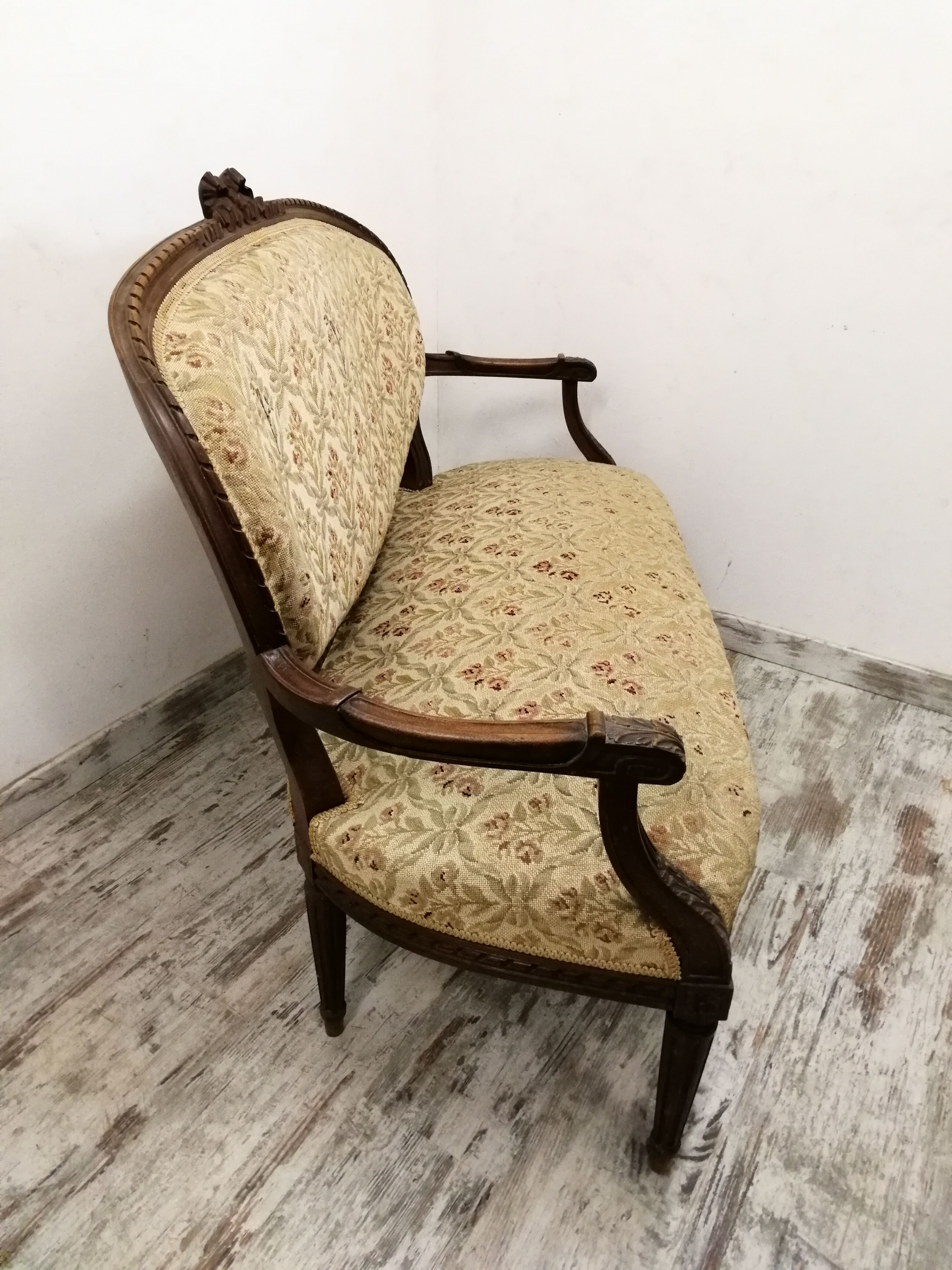 Louis XVI style bench
