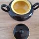 1960s yellow and black coffee service by Villeroy and Boch.