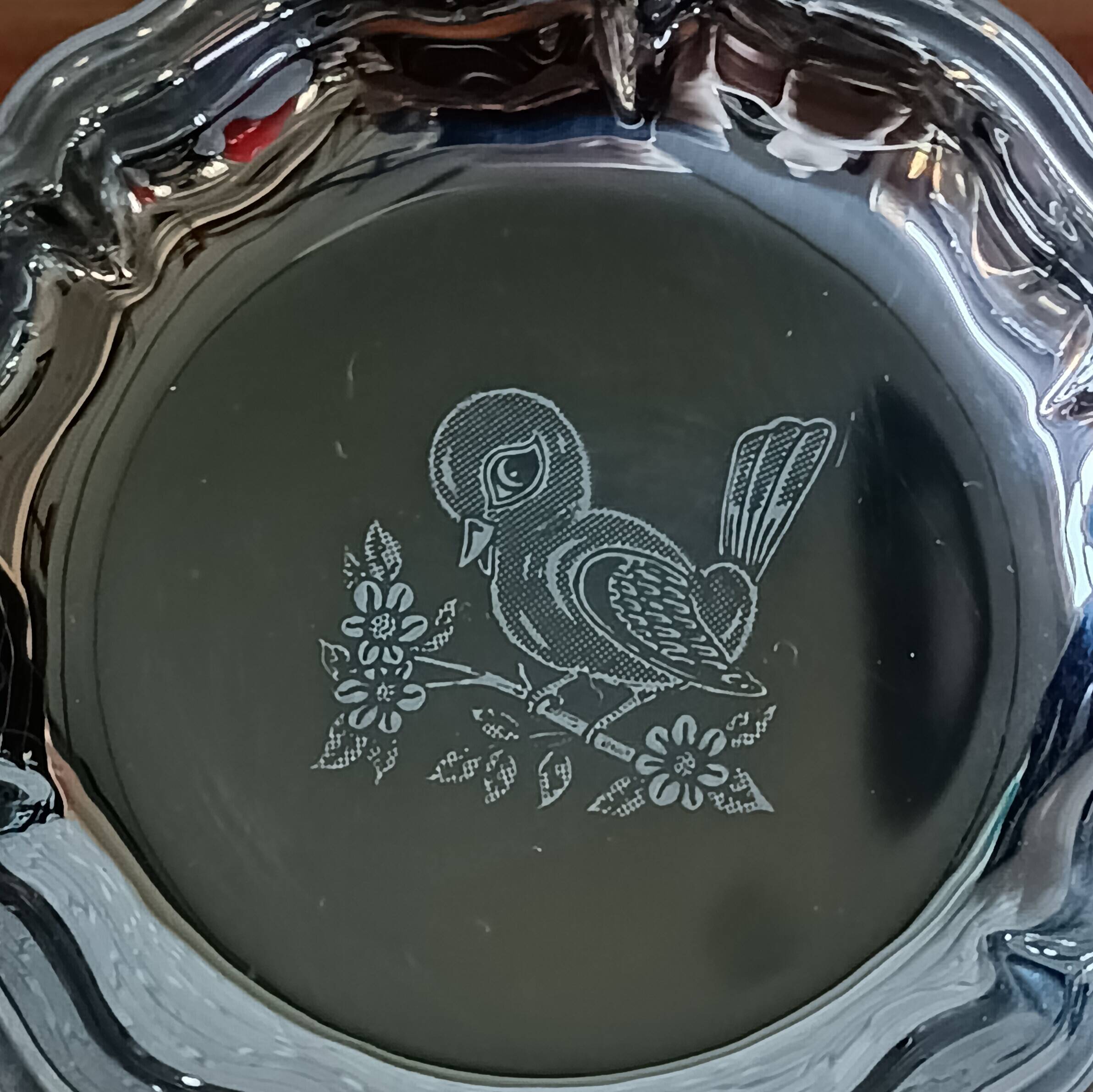 EARLY AGE baby stainless steel plate with spoon Jean Couzon Goldsmith