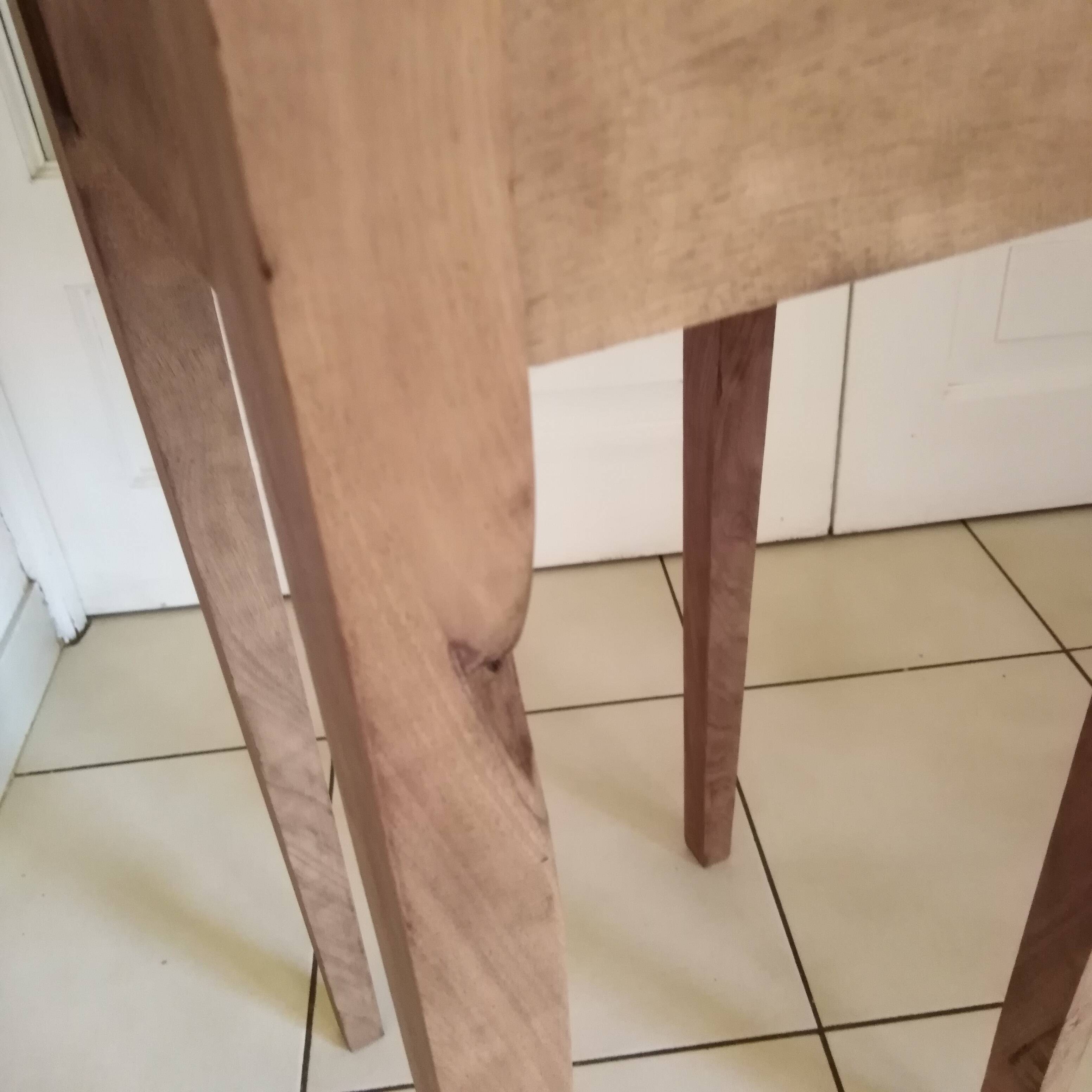 Louis XVI (Directoire) style curtained occasional furniture or bedside table