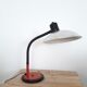 Adjustable desk lamp in lacquered metal and brushed aluminum- 1960s