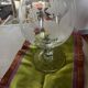 large crystal table glass