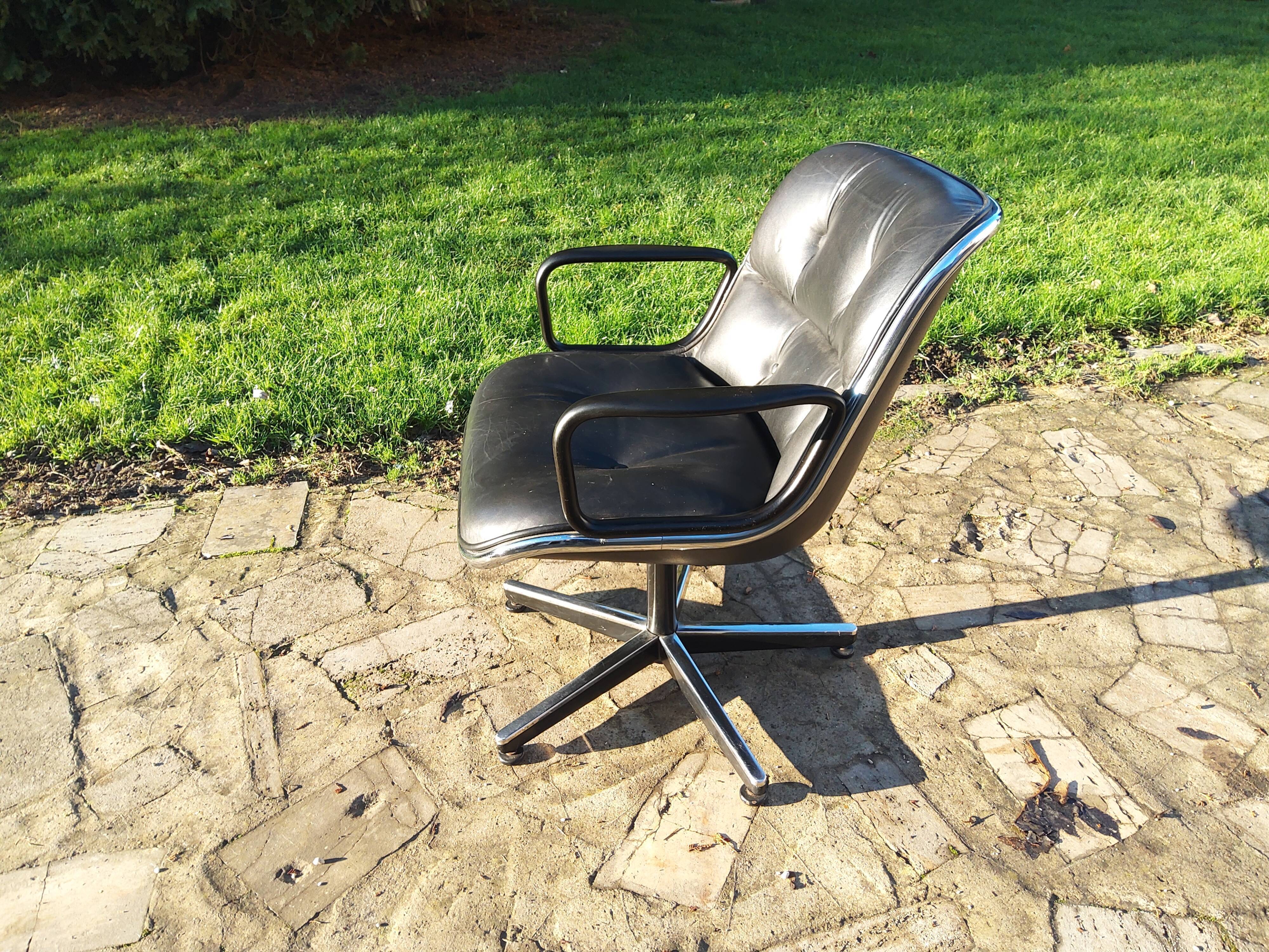 Armchair by Charles Pollock, Knoll edition, 1970s