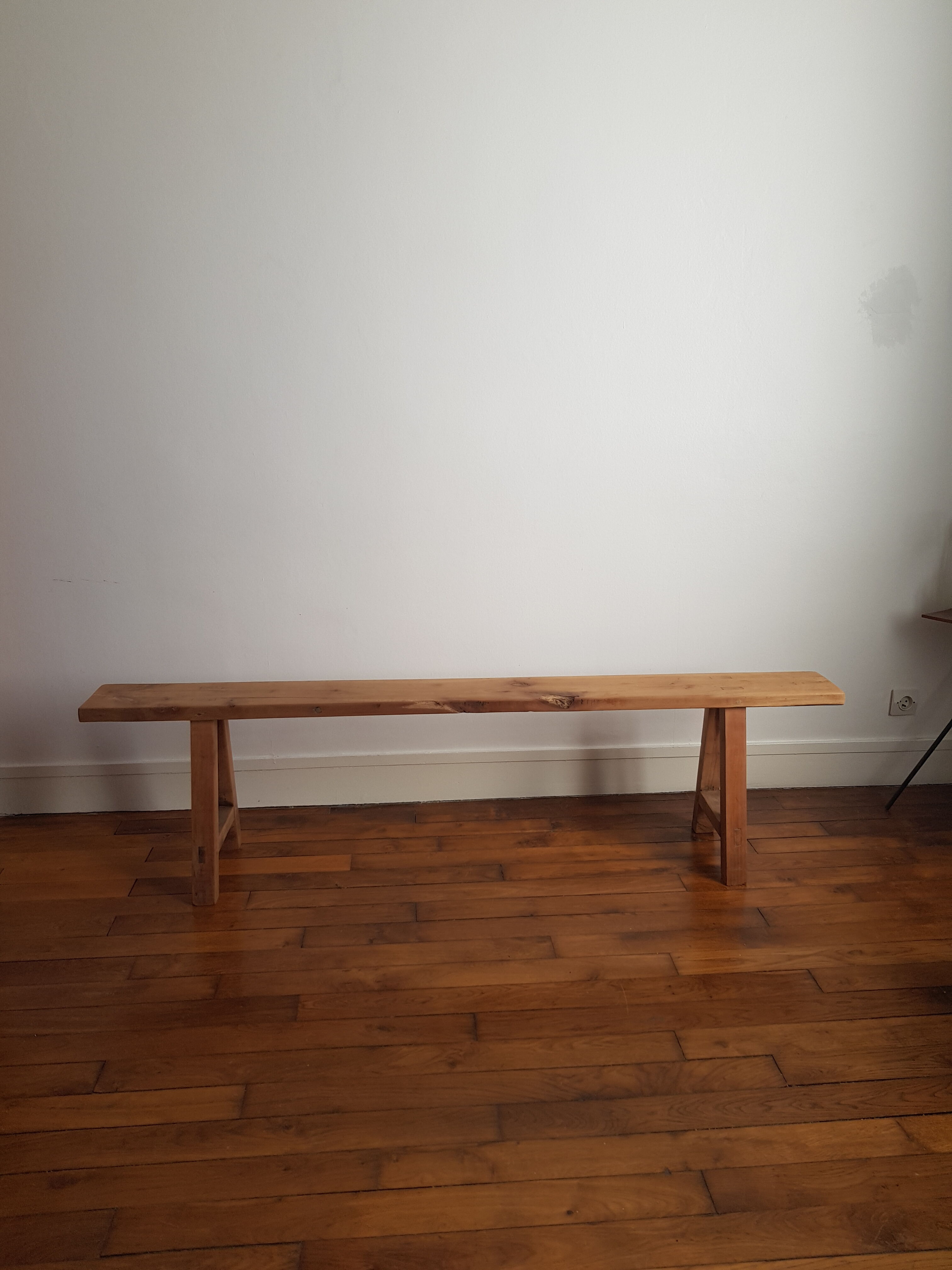 Vintage wooden bench