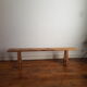 Vintage wooden bench