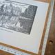 Printed in 1933, the castle of Azay-Le-Rideau, Indre-et-Loire.