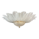 Plafonnier en verre de Murano