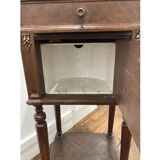 Vintage marble bedside