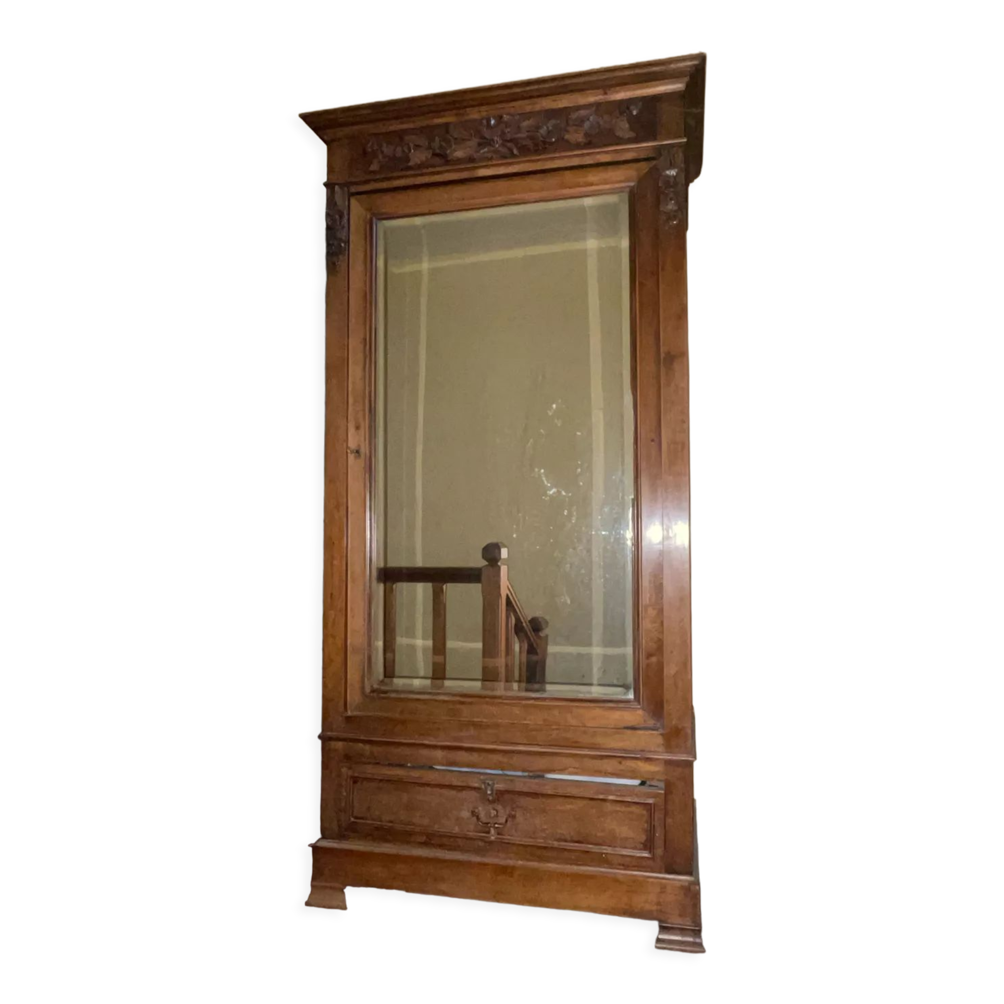 Wardrobe with mirror