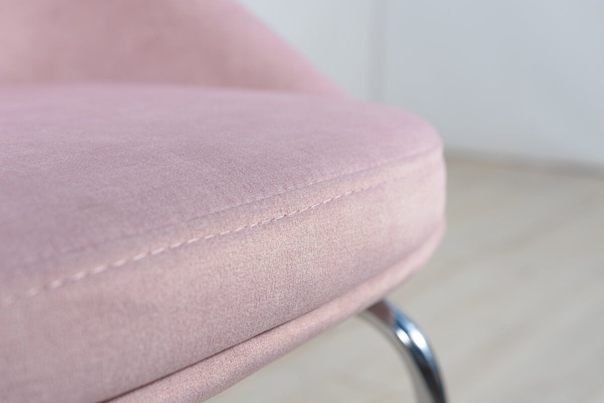 Armchair chrome and fabric , 1960s