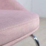 Armchair chrome and fabric , 1960s