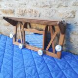 Oak coat rack