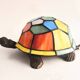 Tiffany Style lamp in the shape of a turtle from the 1980s.