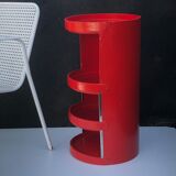 1960 Louis April denim design cardboard shelf