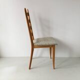 Series of 4 vintage chairs refurbished