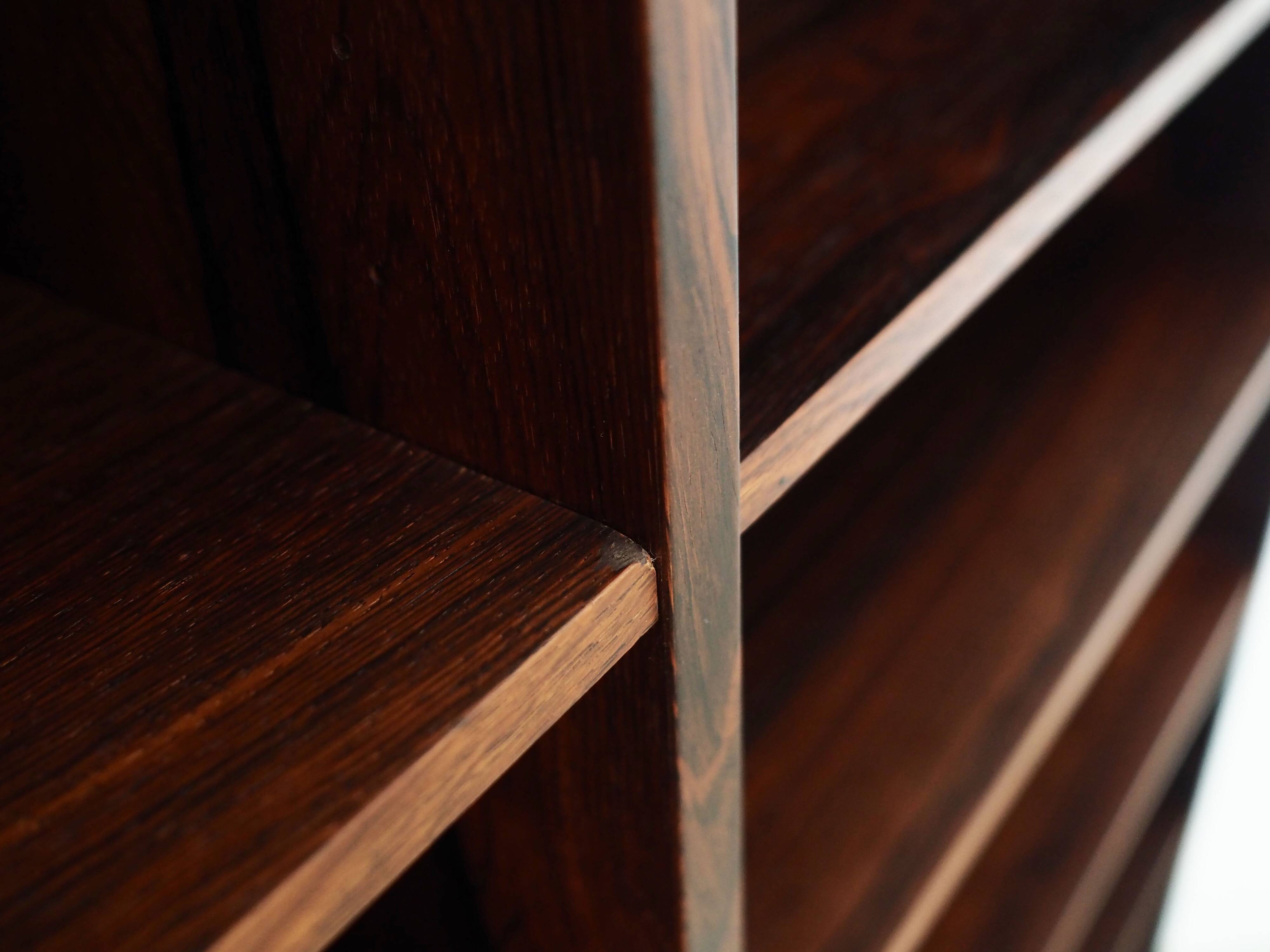 Rosewood bookcase, Danish design, 1970s, production: Denmark