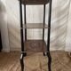 Side table, Napoleon III occasional table with 3 tiers in marquetry.