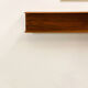 Mid-Century Modern Teak wall-mounted shelf by Walter Wirz for Wilhelm Renz, 150cm, 1960s