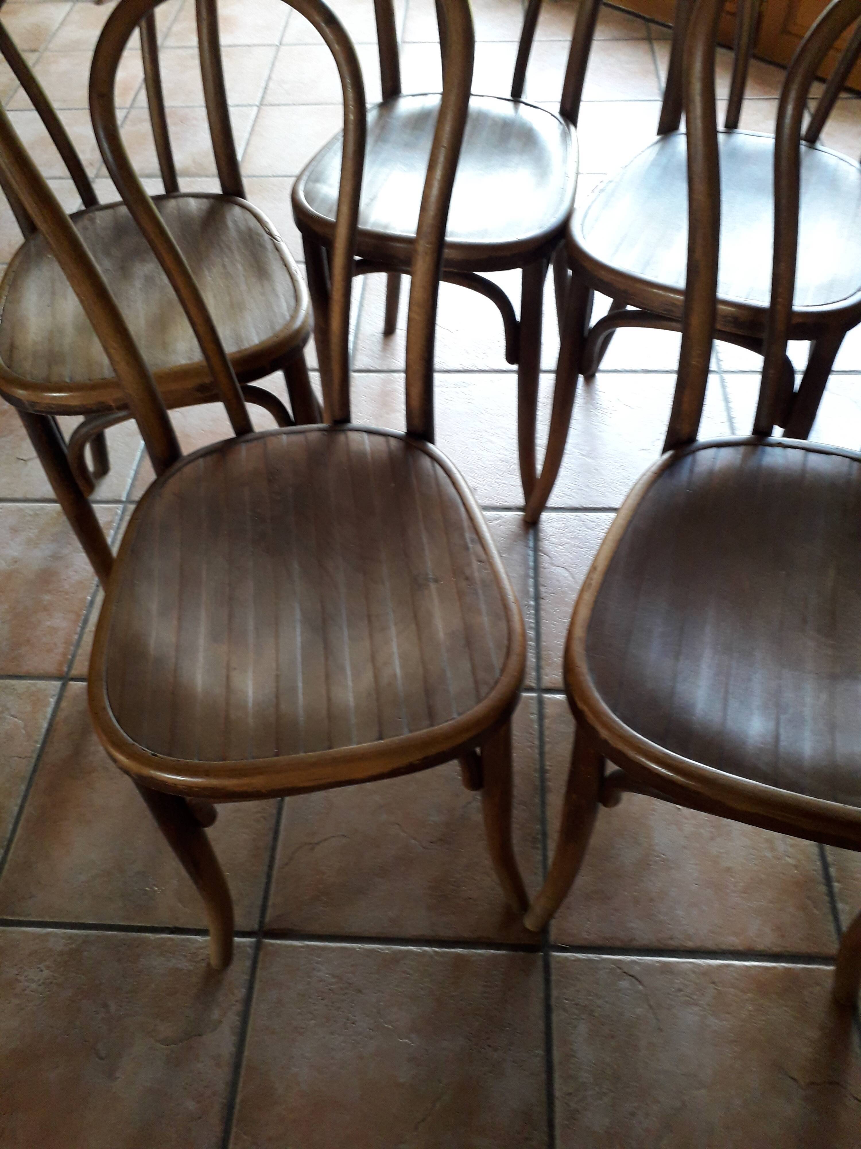 Lot 5 bistro chairs