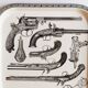 Plateau Guns design Piero Fornasetti 1968