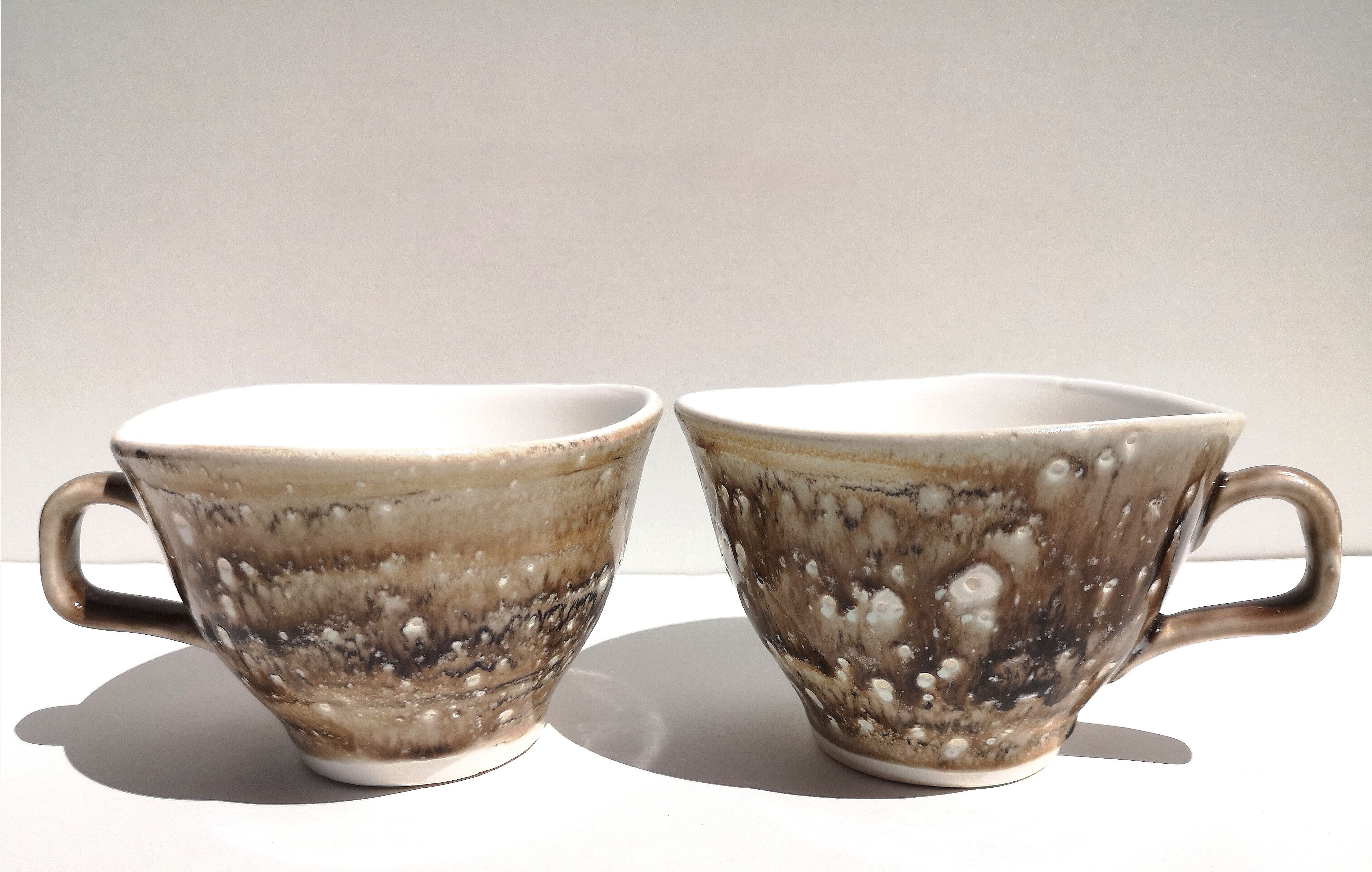 Vintage cups Écume Niederviller