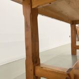 2m solid elm farmhouse table