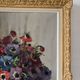 Oil on canvas "Anemones" signed Henry Joseph Pauwels.