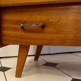 Commode vintage pieds compas