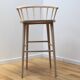 Wood 607 bar stool, Billiani