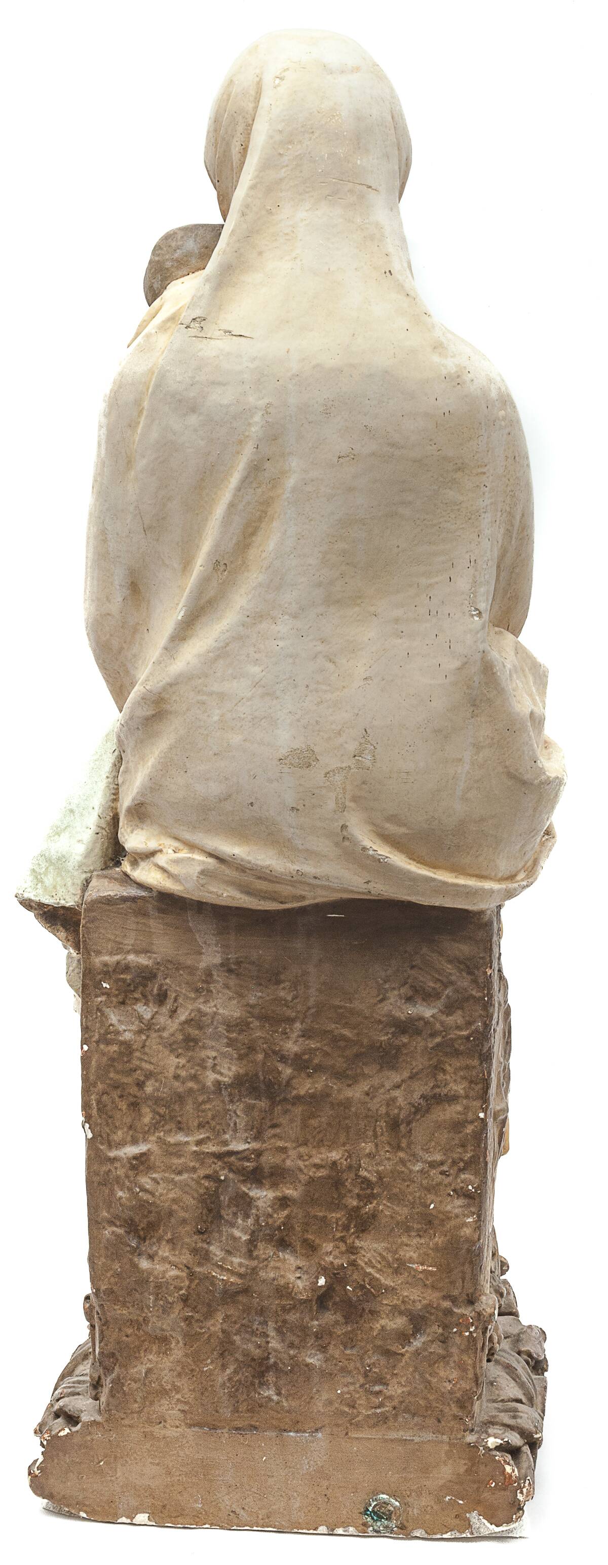 "Vierge à l'enfant" par A. Maeterlinck-Lefebvre