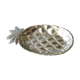 Empty pocket form silver metal pineapple, Silea, 70 years