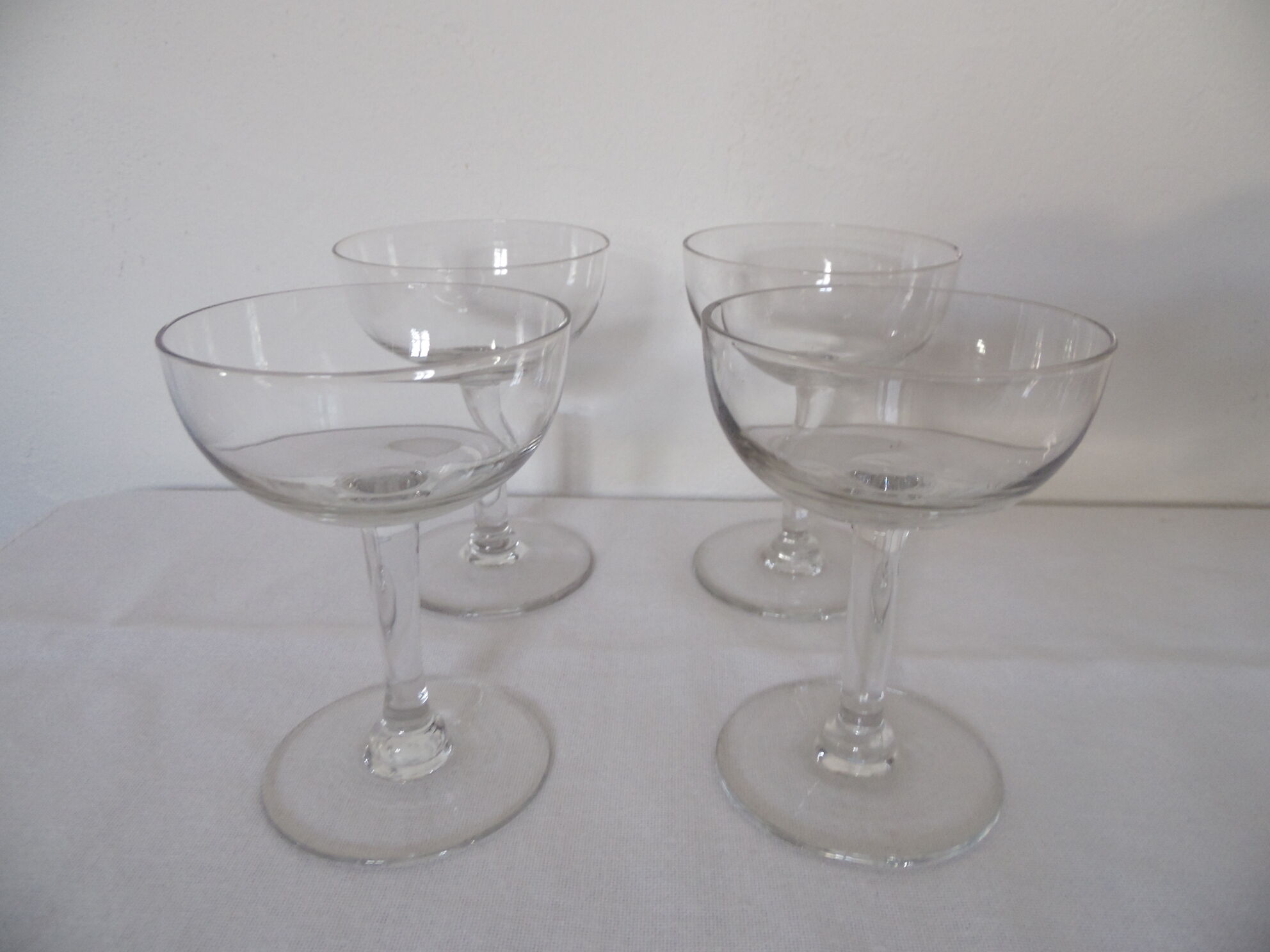 Set de 4 coupes à cocktail ou champagne