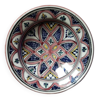 Decorative soup plate ~ Moroccan style