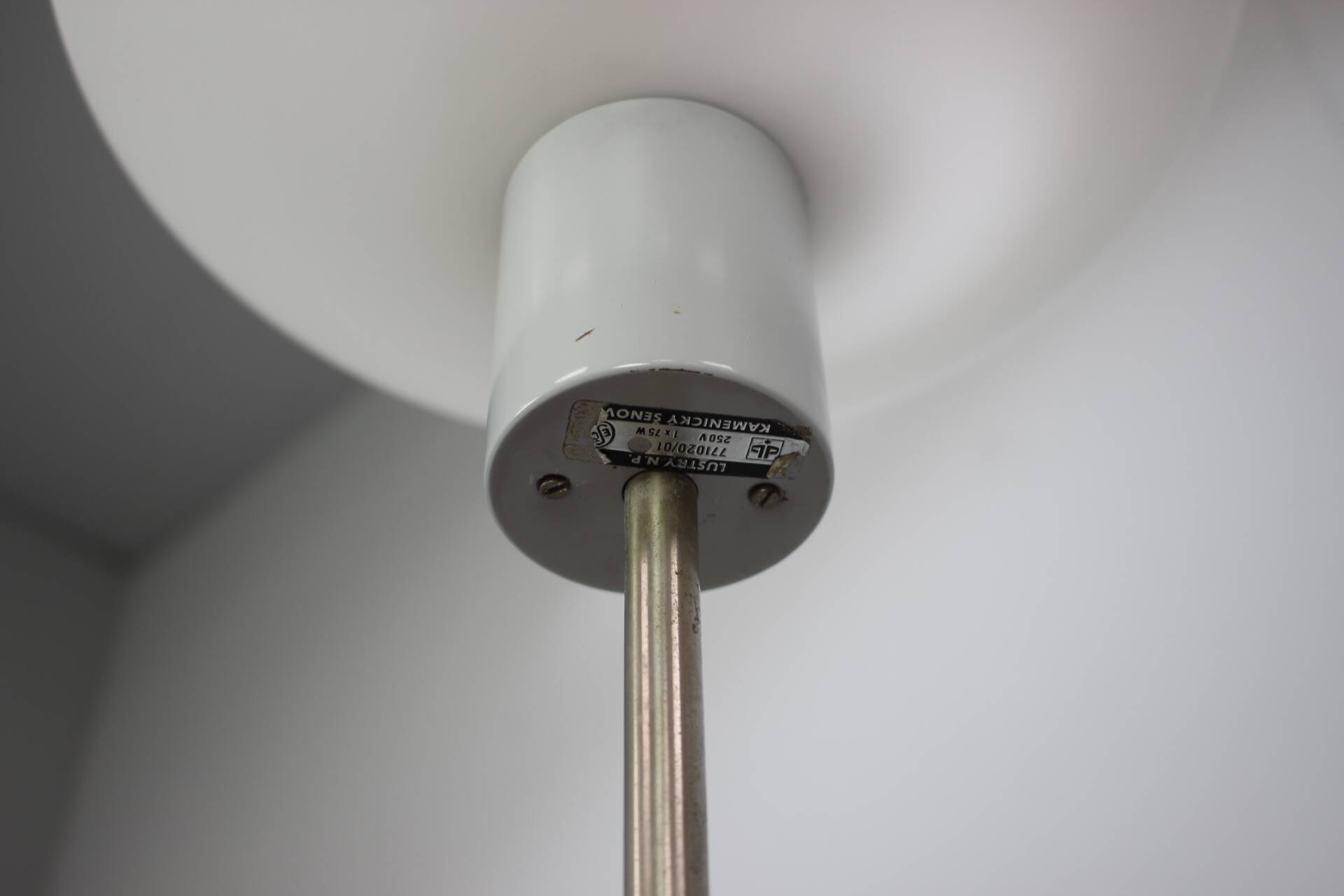 Lampadaire par Kamenický Šenov, Tchécoslovaquie 1970