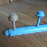Bamboo coat rack 5 hooks