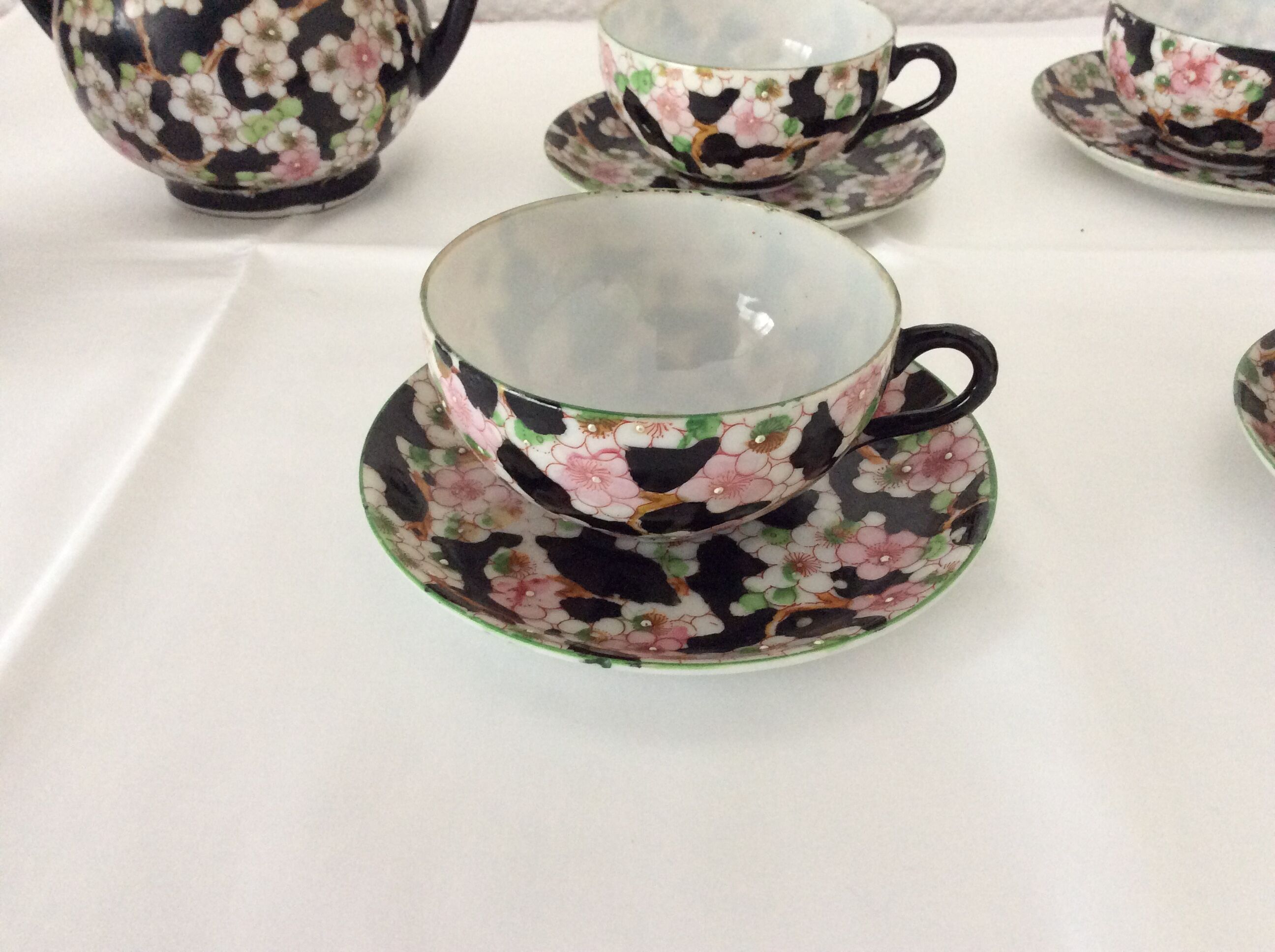 Old porcelain service