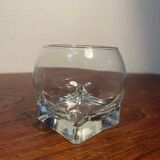 Designer ice cube glass