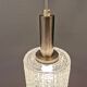 Small hanging lamp in transperant crystal glass