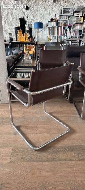 Mart Stam designer armchairs, Mattéo Grassi MG15 edition