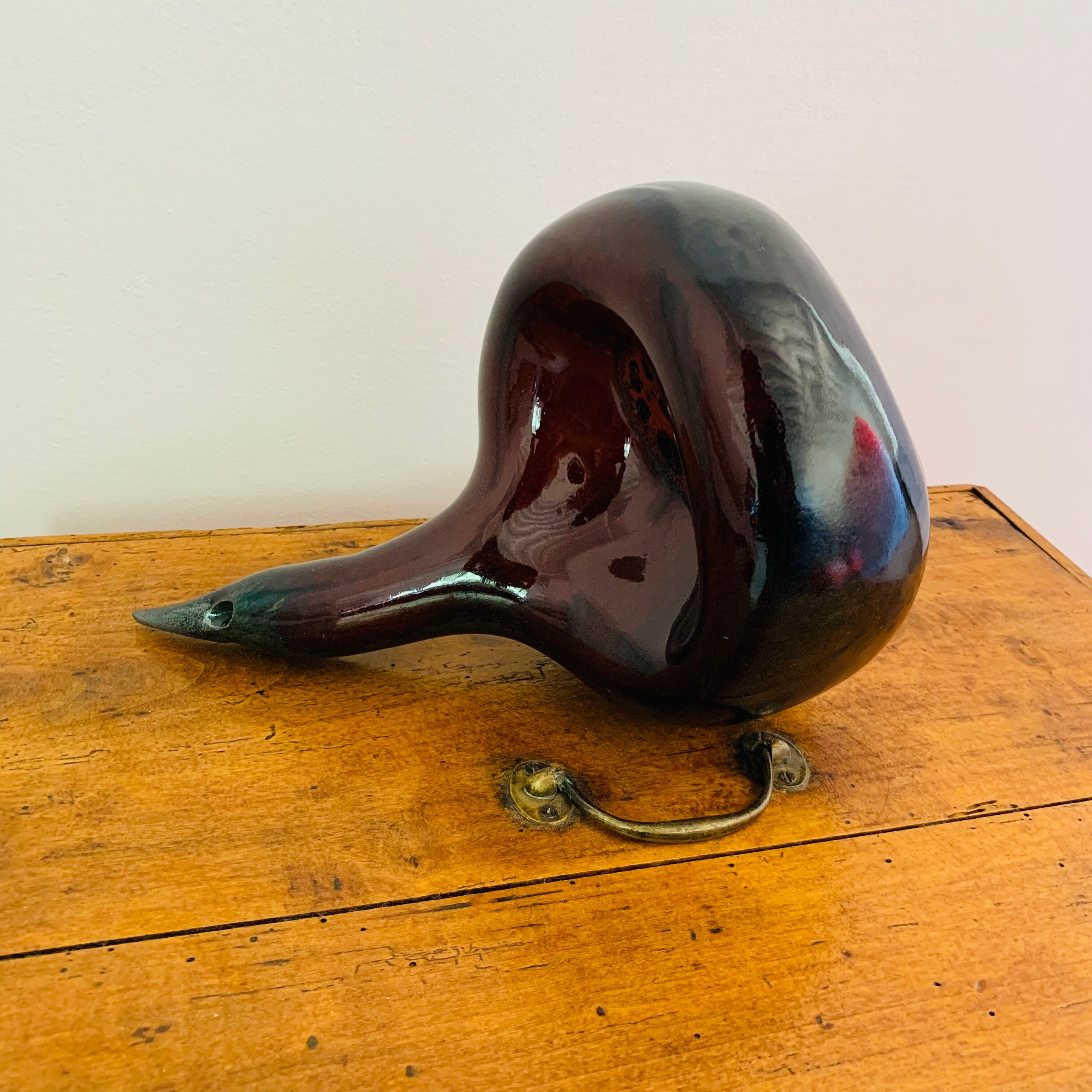 Sea lion-shaped pocket emptier by Alexandre Kostanda Vallauris