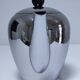 Cafetière théière "Bombé" Carlo Alessi inox vintage