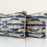Paire de coussins ouzbeks
