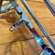 Vintage train wall coat rack 1930 brass